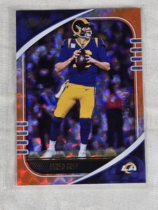 Jared Goff 2020 Panini Absolute #59 - Los Angeles Rams Football Card