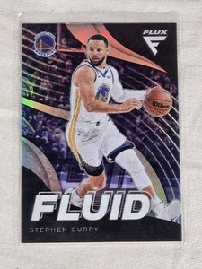 Stephen Curry 2022-23 Panini Flux Prizm #8 - Golden State Warriors Basketball Card