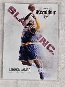 LeBron James 2014-15 Panini Excalibur Slams Inc #3 - Cleveland Cavaliers Basketball Card
