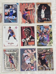 Lot of 9 Basketball Cards Including Players like Grant Hill, Steve Nash, Elton Brand, and Paul Pierce
