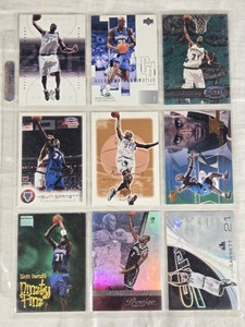 Lot of 9 Kevin Garnett Basketball Cards featuring multiple brands, including Fleer and Upper Deck