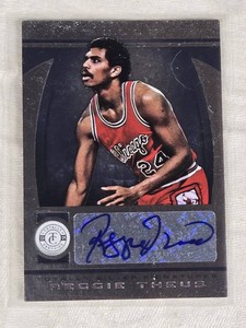 Reggie Theus 2013-14 Panini Totally Certified Auto #224 - Chicago Basketball Card