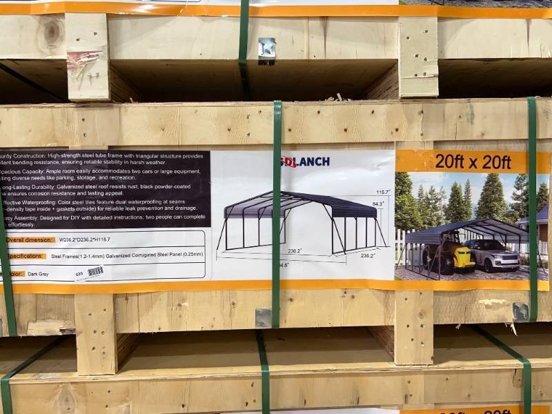 SDLANCH High End Carport 20 x 20 (SDLC2020)