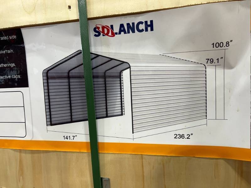 SDLANCH High End Carport 12 x 20 (SDLC1220)