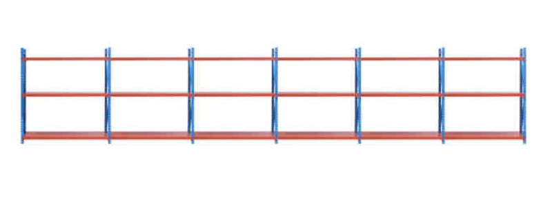 FUTURE 40 Foot 6 Section Heavy Duty Steel Shelving (FT-HJ6)