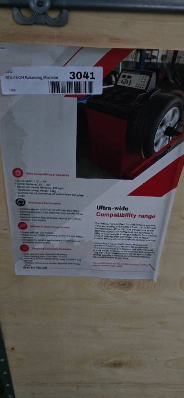 SDLANCH Tire Balancing Machine (TBM)