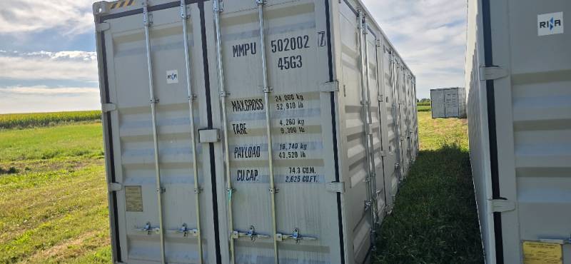 Sea Container with 4 Side Doors, 40HC, Single Trip (SDLANCH)