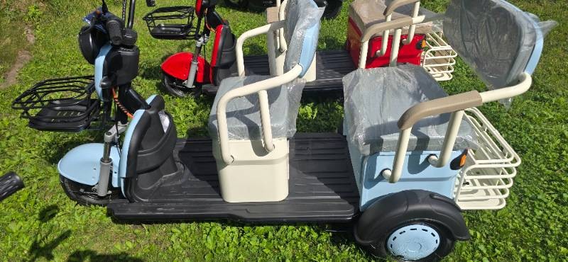 2026 SDLANCH Electric Tricycle Mini Golf Cart (IRGC40) - Powder Blue