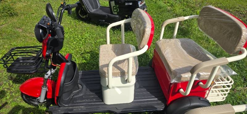 2026 SDLANCH Electric Tricycle Mini Golf Cart (IRGC40) -Red