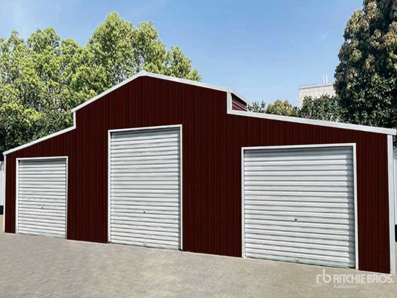 SDLANCH Triple Garage Metal Shed (SDL4230TGMS)