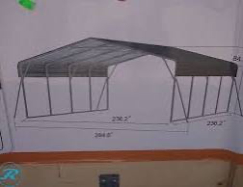 SDLANCH High End Carport 20 x 20 (SDLC2020)