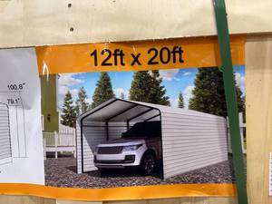 SDLANCH High End Carport 12 x 20 (SDLC1220)