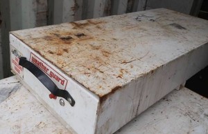 WEATHER GAURD TRUCK BED TOOL BOX