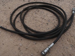 HYDRAULIC HOSE WITH TYPE OF COUPLERS ON ENDS