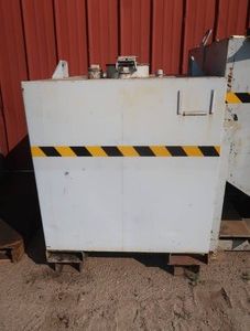 STEEL USED OIL GREASE BULK TANK
