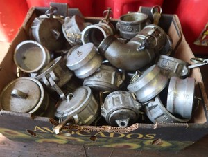 LARGE ASSORTMENT OF CAMLOCK FITTINGS