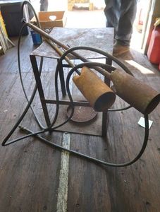 PROPANE BASE WITH 2 WEED BURNERS