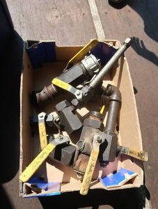 HUGE LOT OF HIGH PRESSURE BALL VALVES
