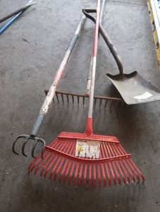 RAKE, HOE, AND WEED GETTER