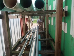 HUGE WOODEN RACK