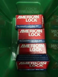 4 BRAND NEW AMERICAN LOCKS WITH KEYS