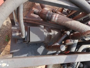 STEEL CAGED GREASE PUMP