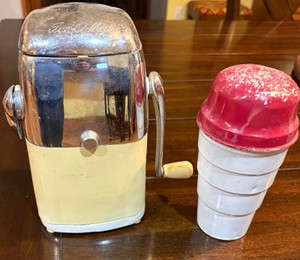Vintage Ice Crusher & Shaker