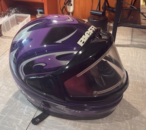 3 snowmobile helmets