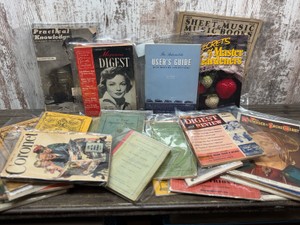 Lot of 30 Vintage Papers - Ephemera