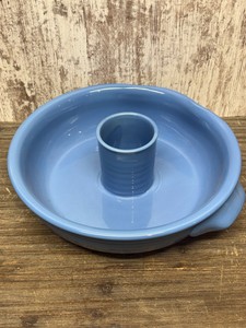 Blue pottery Chicken Roaster Can Style