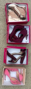 4 pairs of Womens Size 11 Shoes.