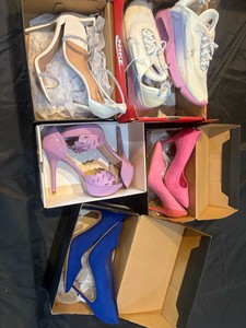 5 Pairs of Size 10 Shoes  Heels