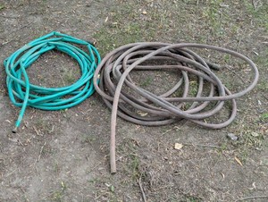 Pair of Garden Hoses