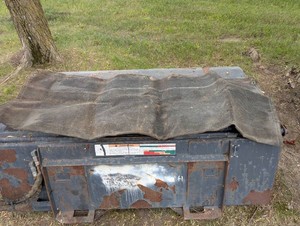 Vinyl Mesh CoverTarp Dumpsters or Trailer