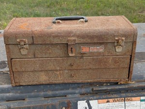 Red Craftsman Tool Chest Top