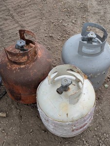 Set of 3 - 20# Propane Tanks