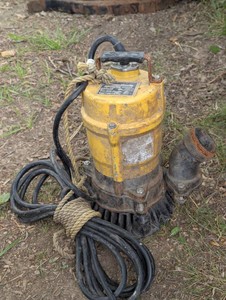 Small Utility Sump Pump - Yellow