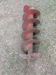 Massive Large Auger - Post Hole or Tree