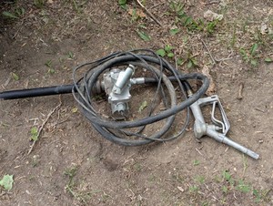Barrel Fuel Pump with Gun and Hose