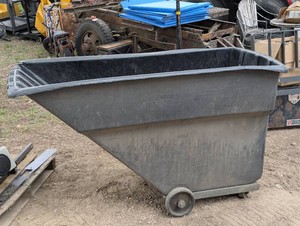 Commercial Rolling Dump Cart