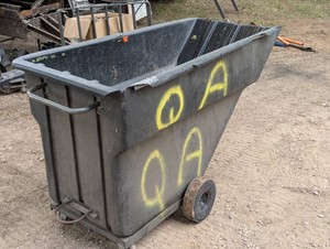 Commercial Rolling Dump Cart