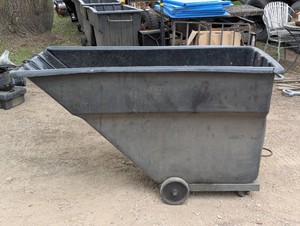 Commercial Rolling Dump Cart