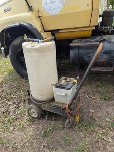 Battery Fill Cart - 15 Gallon Drum Battery Pump and Nozzle