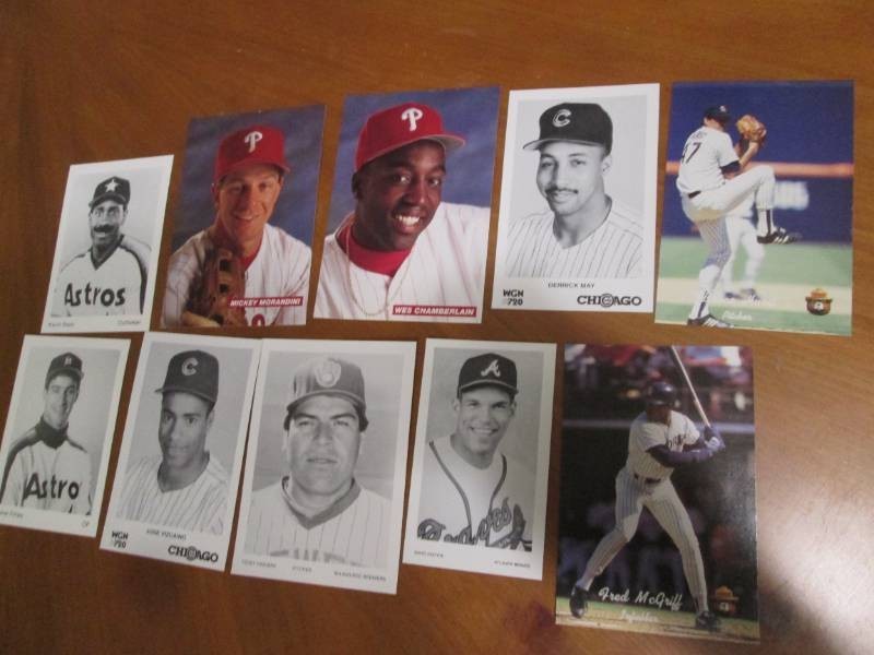 Assorted sports postcards...