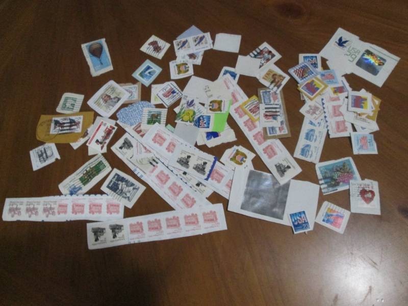 Lot of assorted collector stamps...