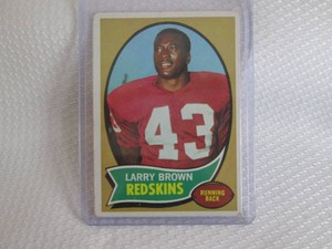 1970 Topps Larry Brown Rookie Card...