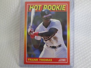 1991 Score Frank Thomas Hot Rookie ...