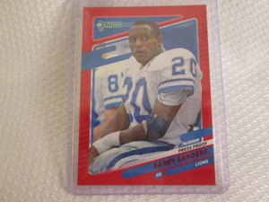 2021 Donruss Barry Sanders Red Pres...