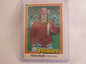 1981 Donruss Pete Rose Card...