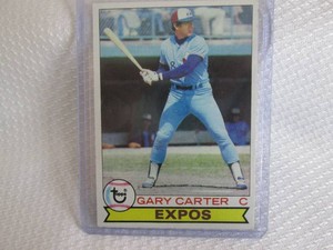 1979 Topps Gary Carter Card...